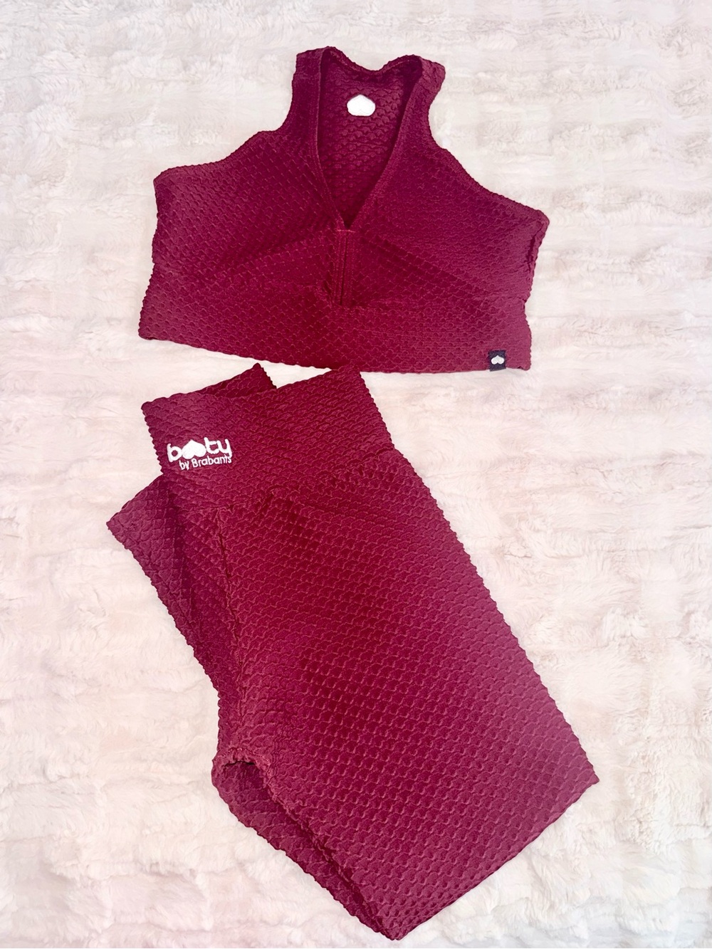 Booty by Brabants Croco Skin Curve Merlot Set!
